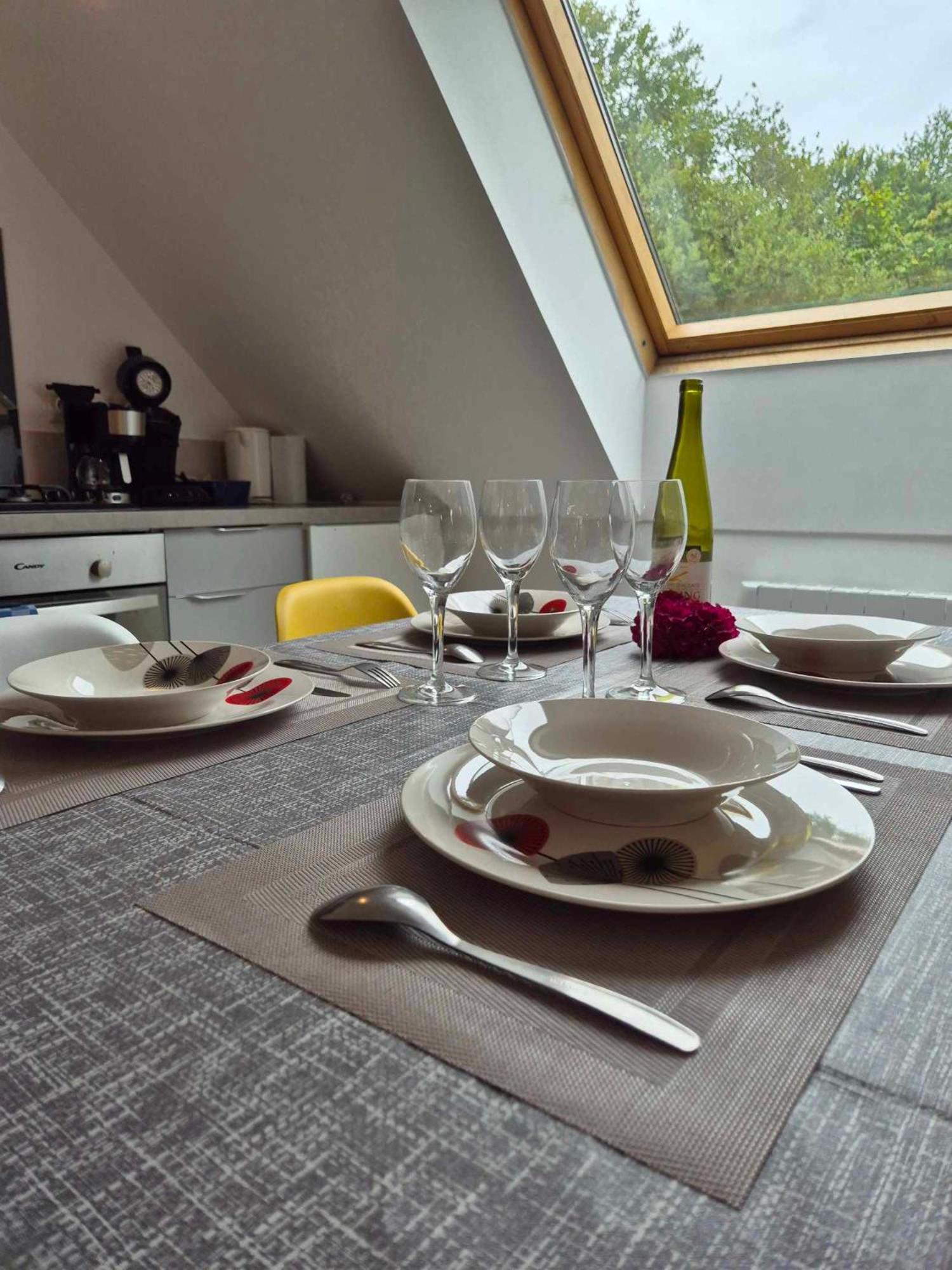 Appartement à 2pas du centre historique de Lannion Esterno foto